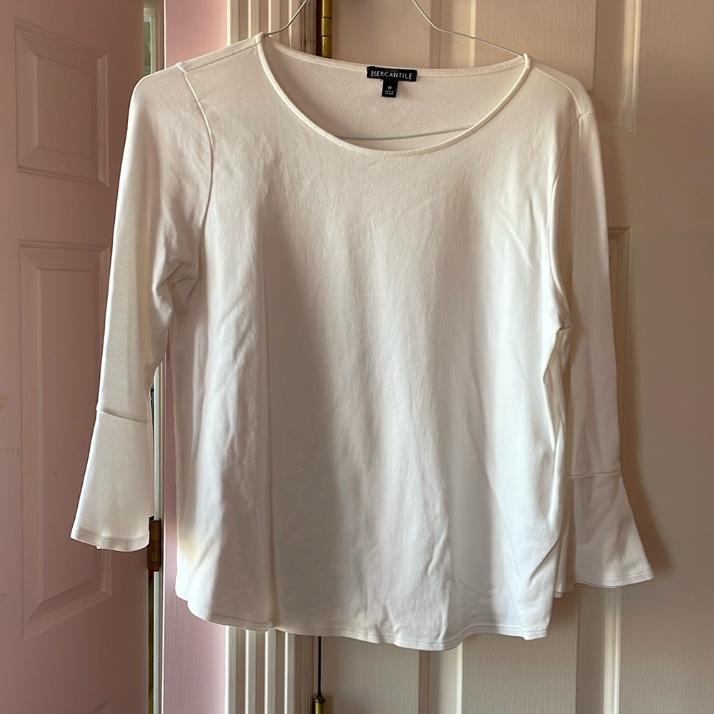 J Crew Mercantile 3/4 length sleeve t-shirt/blouse